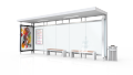 Custom Smart Solar Bus Shelter for South Africa & Nigeria