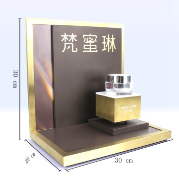 Đế trưng bày mỹ phẩm chăm sóc da có đèn Led sang trọng APEX