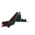 Conveyor for horizontal machine feeding
