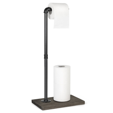 Freestanding Toilet Paper Storage Holder Stand