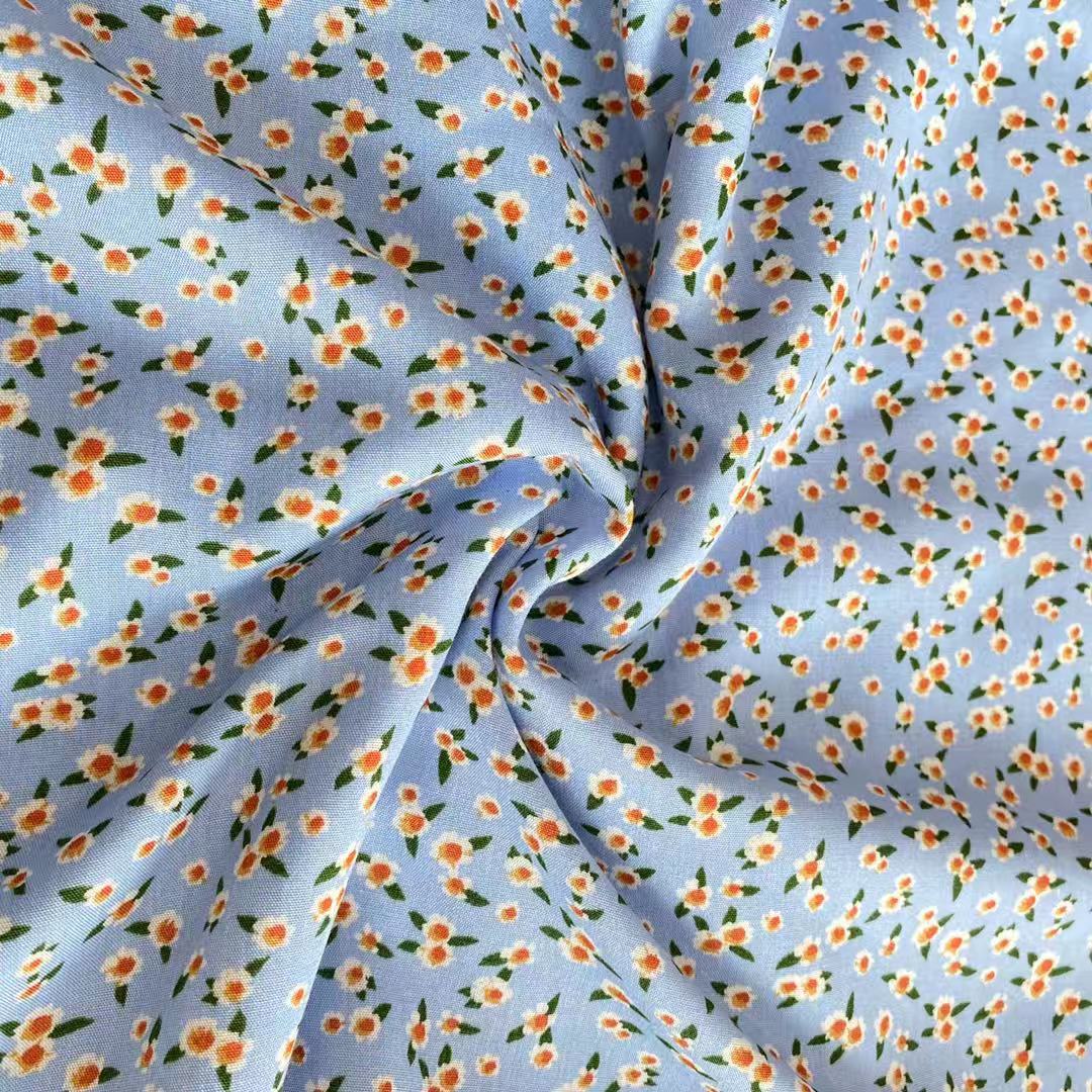 Gewebt 100% Entladung gedruckter Rayon Viskose Stoff 30S 120 gsm Fertigwarenbestand