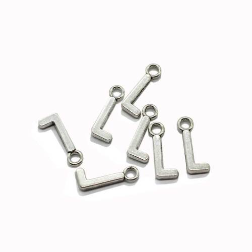 Good Quality Silver Numbers Charms Pick Number - 0 1 2 3 4 5 6 7 8 9 Drops Sports 0-9 Number Digit Pendants For Jewelry Making