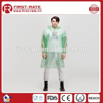 promotional poncho raincoat for men