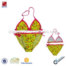China wholesale children cute printed micro bikini