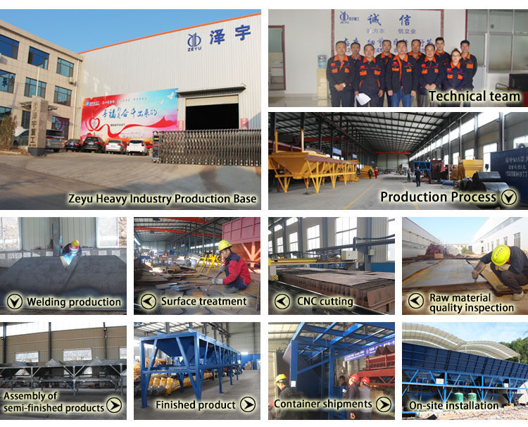 commercial china made concrete mixer