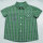 High Quality Boys Mint Check Shirts with Print