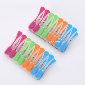 plastic clothes pegs, plastic clips, soft pegs of JX1079