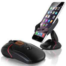 Compact foldable mouse car dashboard phone holder