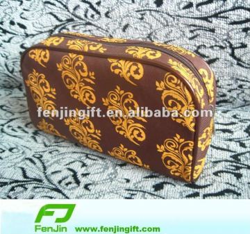 pattern printed cosmetic bag