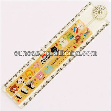 Plastic ruler, acrylic ruler, cute ruler, cure ruler AR-006