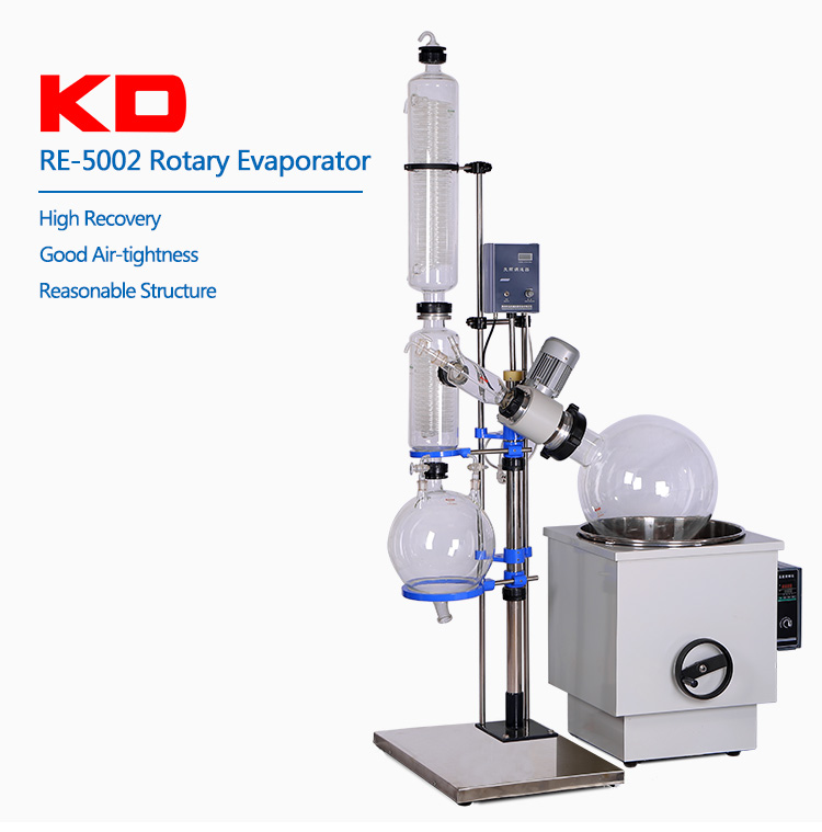 50L Big Lab Vertical Rotary Evaporators