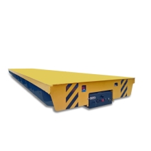 15t-20t Trackless Electric Flat Car for Heavy Goods Handling