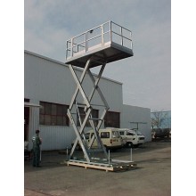 Portable hydraulic high speed lift