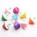 30mm 3D Mushroom Resin Charms DIY Craft fit for Bracelet Earring Pendant Jewelry Finding handmade