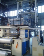 Two Layer Bubble Film Extruder Machinery