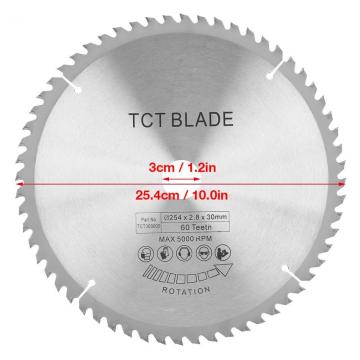 TCT Carbide Aluminum Cutting Circular Saw Blade