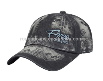 flat brim trucker hat promotion plain cap baseball hat