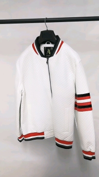 Spring Custom Casual PU Leather Men Blazer Jackets