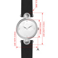 Irregular Shaped Quartz Women OEM Crystal Watches