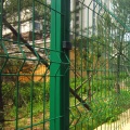 Декоративная 3D -изогнутая сварная проволочная сетчатая забор садовой сетки