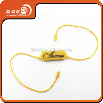 logo custom plastic seal tag,plastic seal label