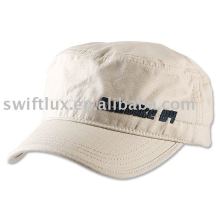 white fashion cap