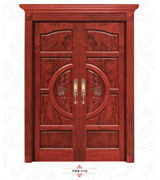 modern solid wood exterior door
