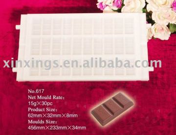 PC plastic chocolate mould QJ617