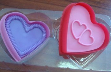 Heart shape cookies mould
