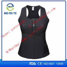 2016 amazon weight lifting body shapers neoprene slimming vest