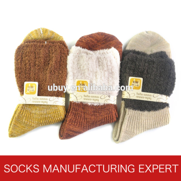 women's polyester warm microfiber socks