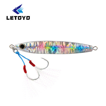 LETOYO Artificial Jig Lure - Freshwater & Saltwater Metal Jigging Lure (60g/80g)