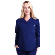 Wholesale Long Sleeve Scrubs Uniform Sets for Nurses - Breathable Hospital Nursing Uniforms for Women