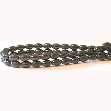 Hematite Rice Beads 5X8MM,Grade A&40CM