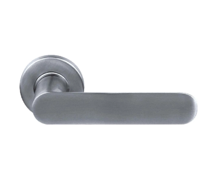 Brushed Nickel Stainless Steel Solid Door Handles