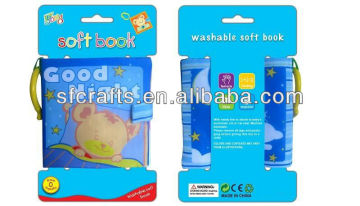 Funn learing soft baby cloth book,infant cloth books,educational cloth book,washable baby book