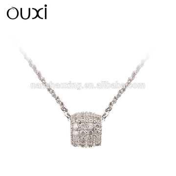 2014 Latest fashionalbe solid silver pendants made with crystal Y10011 only 925 silver pendant