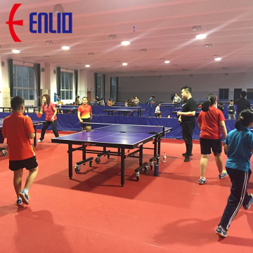 Sàn bóng bàn trong nhà với ITTF