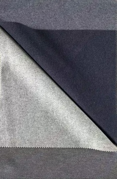 knitting polyester needle punched melton fabric