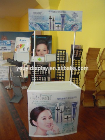 Display Folding Up Promotion Counter