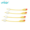 Urinary Female Latex Foley Catheter With Hard Valve