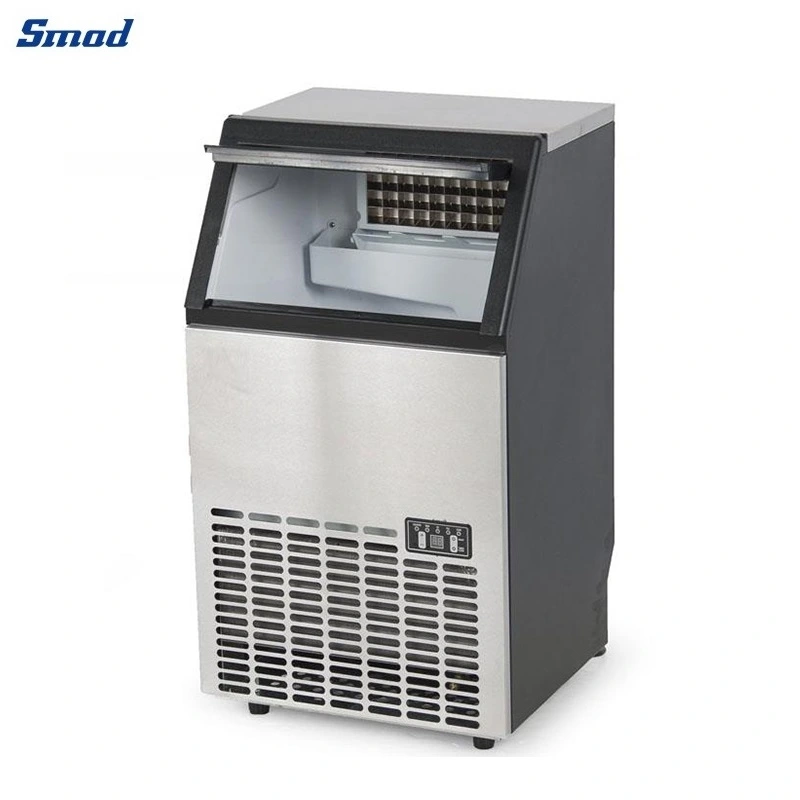Smad OEM 110V 220V Cube Freestanding Commercial Ice Maker Machine for Bar