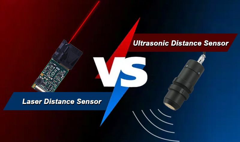 Ultrasonic Laser range sensor