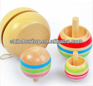 Wooden Yoyos for promotiion