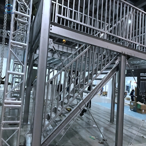 Steel Structure Layer Platform Racking With Stair
