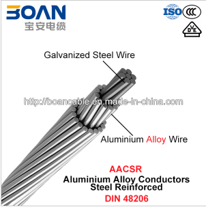 Aacsr, Aluminium Alloy Conductors Steel Reinforced (DIN 48206)