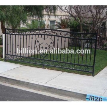 ornamental wrought iron fence