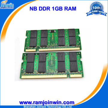 High Performance Full Compatible Non Ecc Unbuffered Laptop DDR 1GB RAM Memory