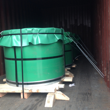 tinplate coils loading in container