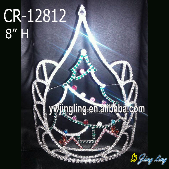 Wholesale Holiday Christmas Tree Pageant Crowns